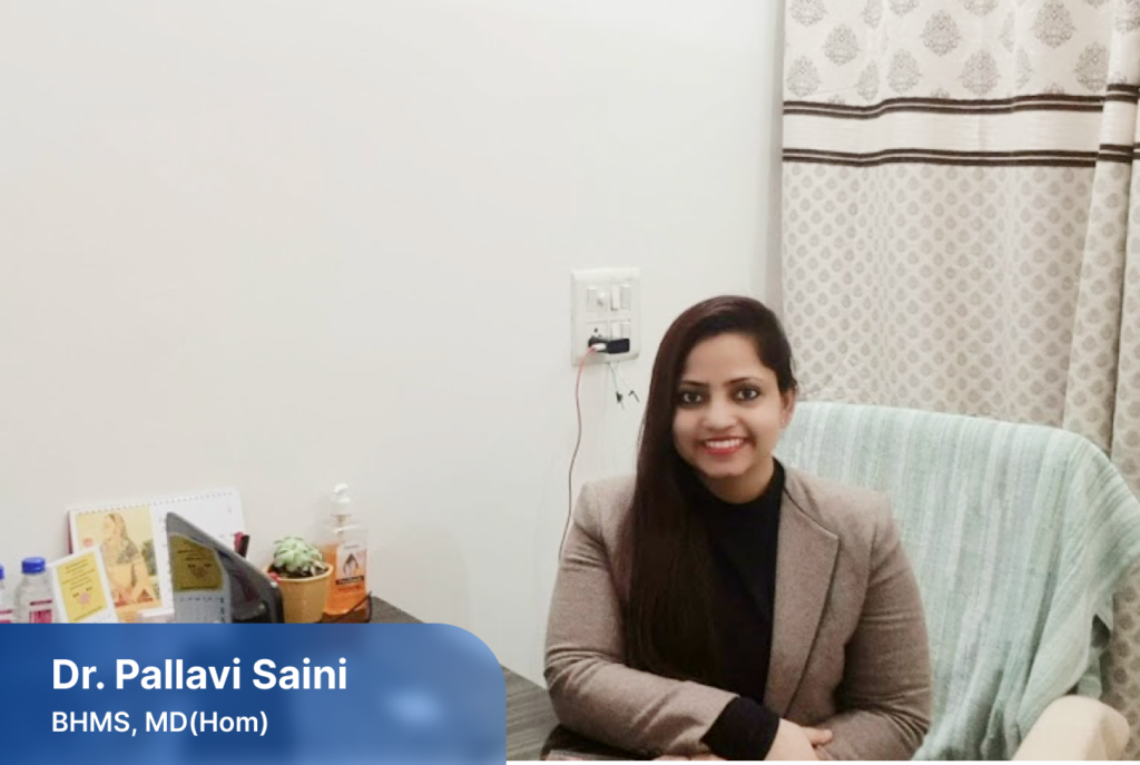Dr. Pallavi Saini Being Well Homoeopathy Clinic